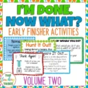 Early-Finishers-Activities-Task-Cards-Volume-Two-1024x1024