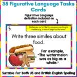 Figurative Language Challenge Task Cards b