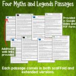 Maori Myths and Legends Digital Reading Comprehension Activity for Google Slides 2