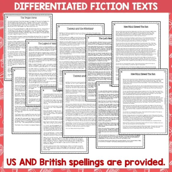 Myths-and-Legends-Reading-Activities Myths-and-Legends-Reading-Activities