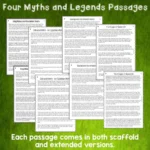Myths-and-Legends-Traditional-Literature-Comprehension-Passages-and-Questions-2a
