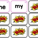 New Zealand Sight Words BOOM Card Games Magenta to Orange Levels 1 1