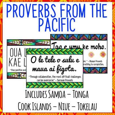 Pacific Islands Growth Mindset Proverb Posters | Pacific Islands - Top ...