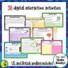 Punctuation Digital Task Cards Paperless Google Drive Resource 3