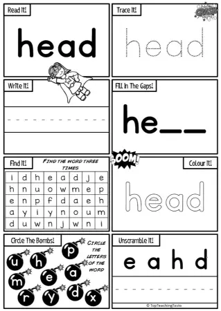 Sight-Word-Activity-Sheets-Two-c Sight-Word-Activity-Sheets-Two-c