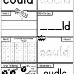 Sight Word Activity Sheets Volume Two a