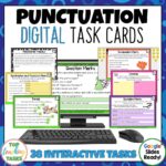 Grammar and Language Digital Task Cards Paperless Google Drive® Bundle ...
