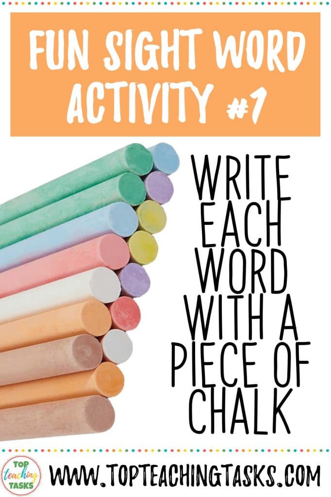 6 Fun Sight Word Activities for Early Readers - Top Teaching Tasks