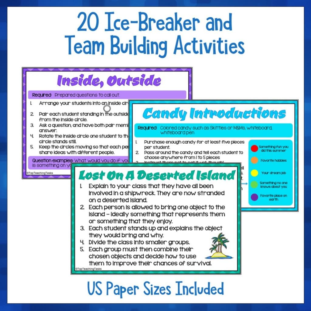 Team Building Activities - Top Teaching Tasks