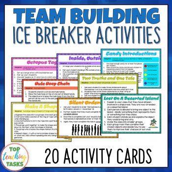 Team Building Activities - Top Teaching Tasks