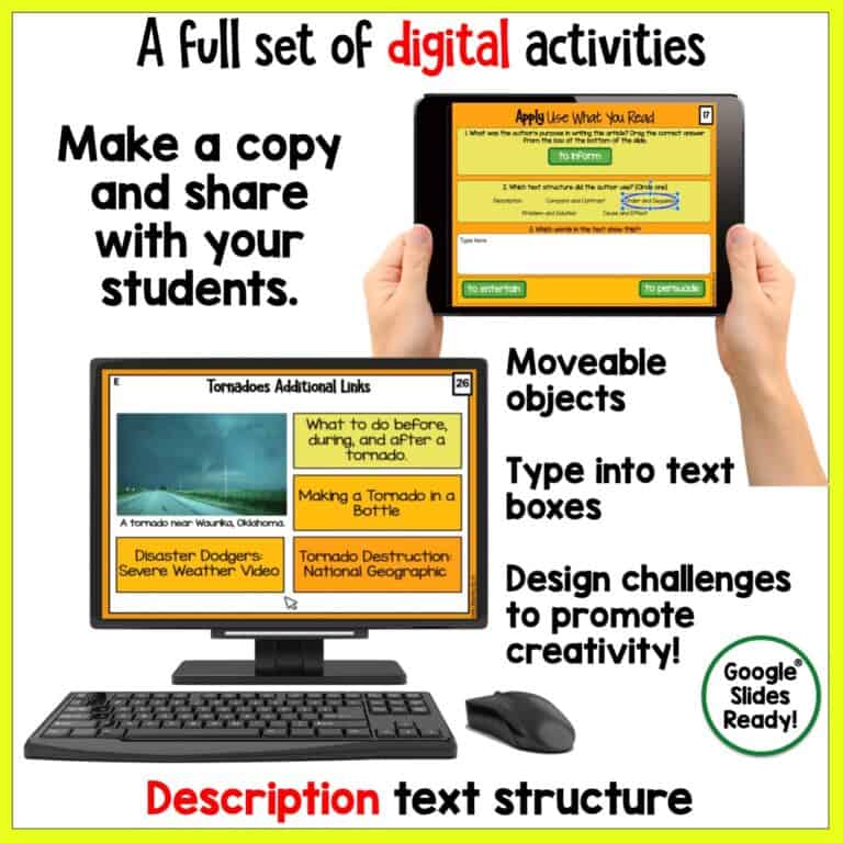 Tornadoes Reading Comprehension Passages and Questions - Top Teaching Tasks