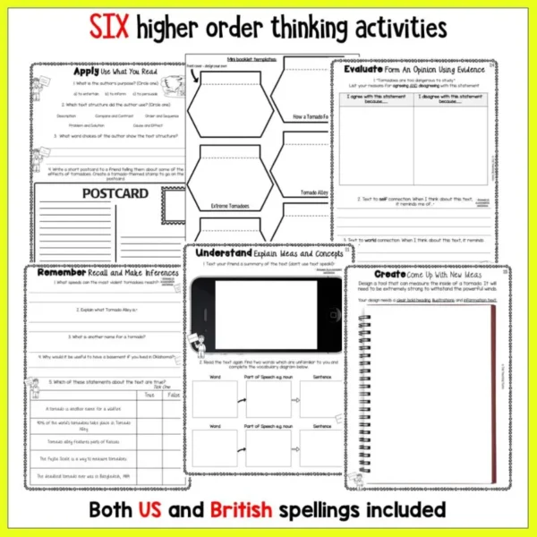 Tornadoes-Reading-Comprehension-Passages-and-Questions-2 Tornadoes-Reading-Comprehension-Passages-and-Questions-2