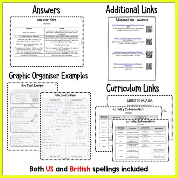 Volcanoes-Reading-Comprehension-Passages-and-Questions-3 Volcanoes-Reading-Comprehension-Passages-and-Questions-3