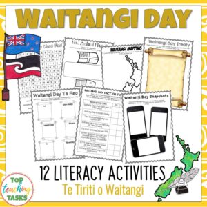 Waitangi Day Print and Go Activity Pack for The Treaty of Waitangi