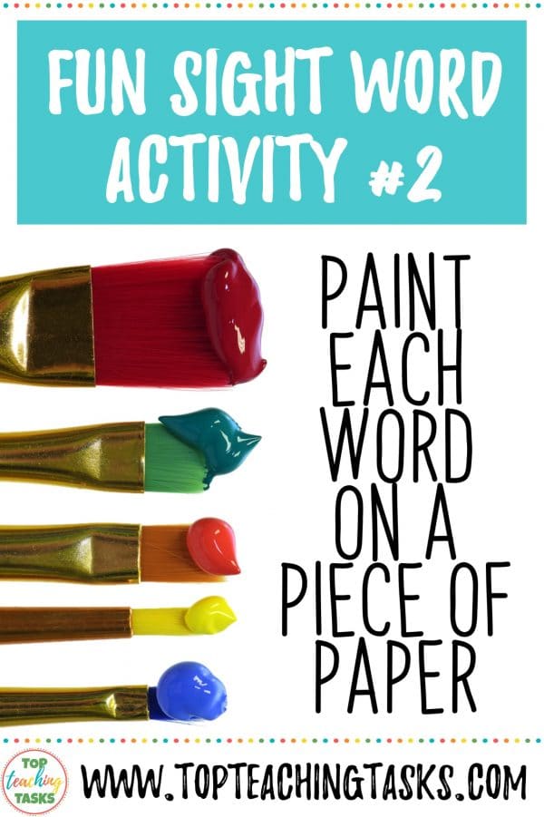 6 Fun Sight Word Activities For Early Readers - Top Teaching Tasks