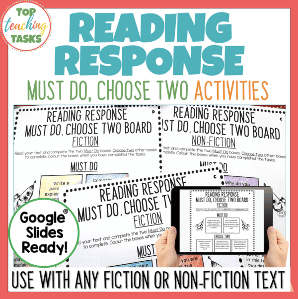Reading Response Activities