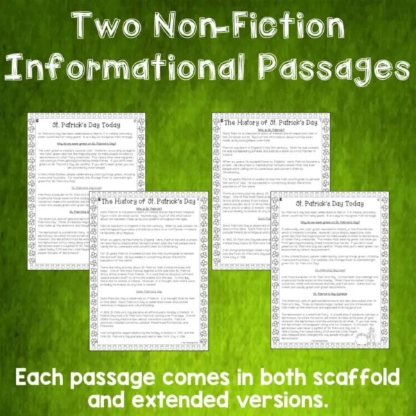 St-Patricks-Day-Reading-Comprehension St-Patricks-Day-Reading-Comprehension