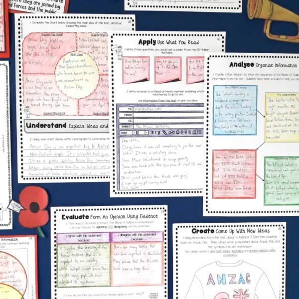 Anzac-Day-Reading-Comprehension Anzac-Day-Reading-Comprehension