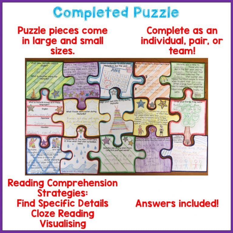 Matariki Scavenger Hunt Puzzle Activity Top Teaching Tasks