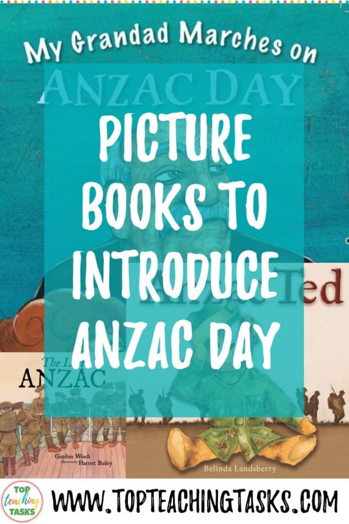 Book to Introduce Anzac Day teaching resources