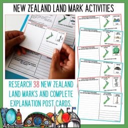 New Zealand Geography and Kiwiana Culture Unit - Top Teaching Tasks