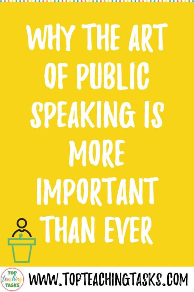 The Art of Public Speaking Is More Important Than Ever