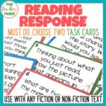 Reading Response Task Cards