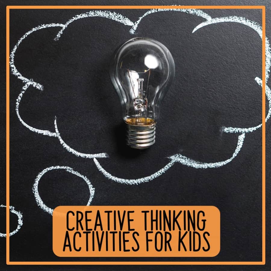 Using Creative Thinking Activities with kids teaching resources