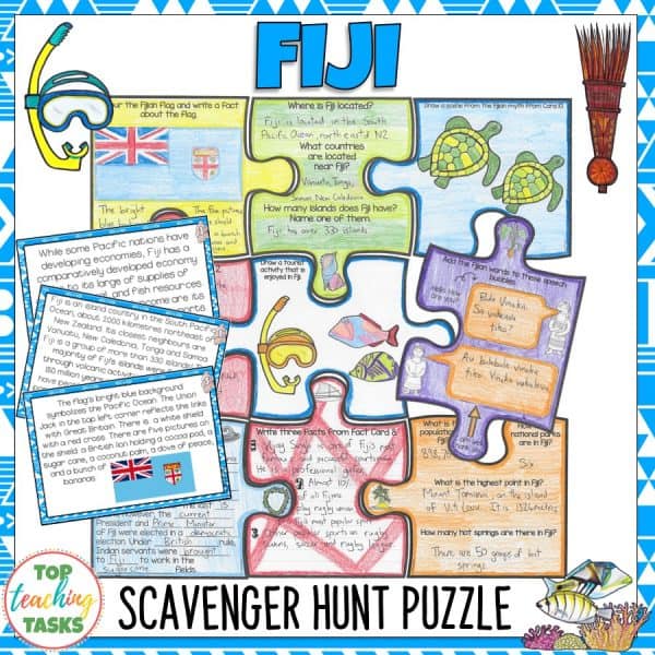 Fiji Scavenger Hunt Puzzle