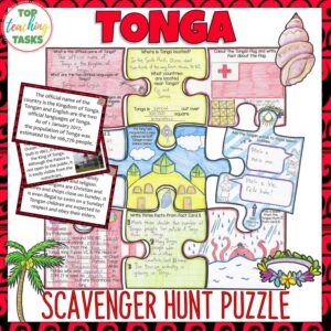 Tonga Scavenger Hunt Puzzle