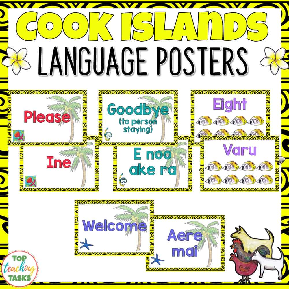 Pasifika - Cook Islands Greetings - language learning tools