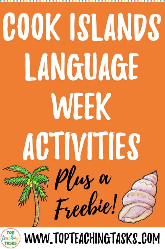 Teacher created material : Kia Orana! Highlighting Cook Islands Language Week 