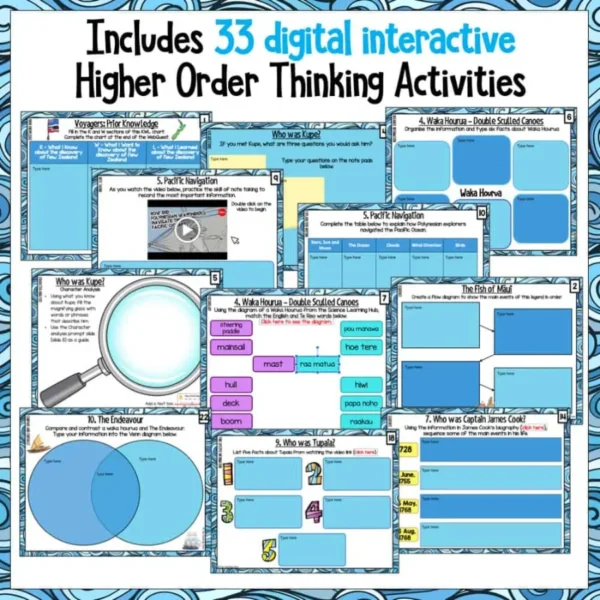 New Zealand Explorers Digital Webquest for Google Slides c New Zealand Explorers Digital Webquest for Google Slides c