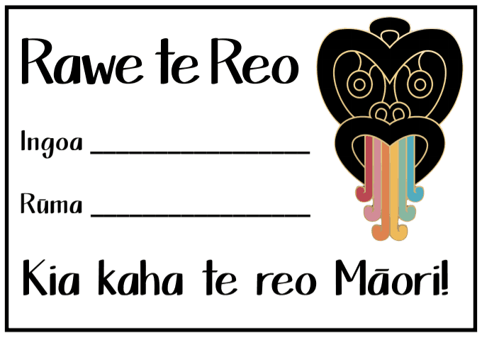 Maori Language Week teaching materials