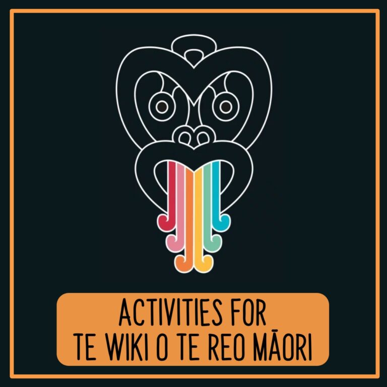 Activities for Maori Language Week