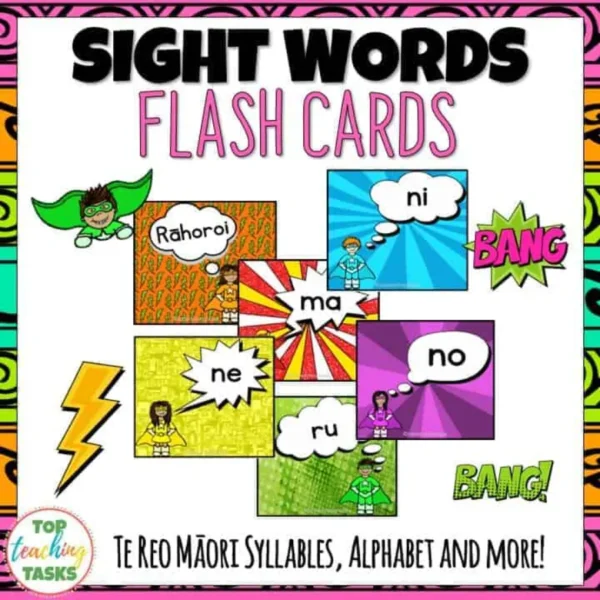 Te-Reo-Sight-Word-Flash-Cards