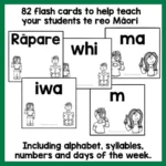 Te Reo Sight Word Flash Cards