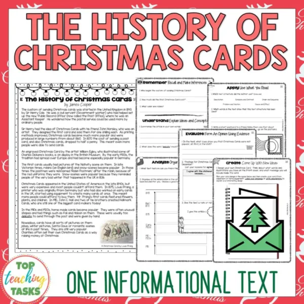 The-History-of-Christmas-Cards-Reading-Activites