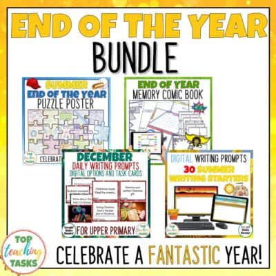 End of the Year Activities Bundle - Top Teaching Tasks