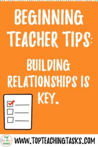 Tips for Beginning Teachers - Top Teaching Tasks