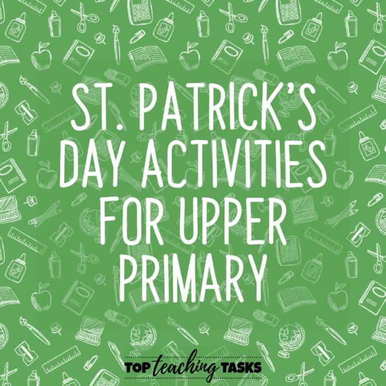 St. Patrick’s Day Activities for Upper Primary