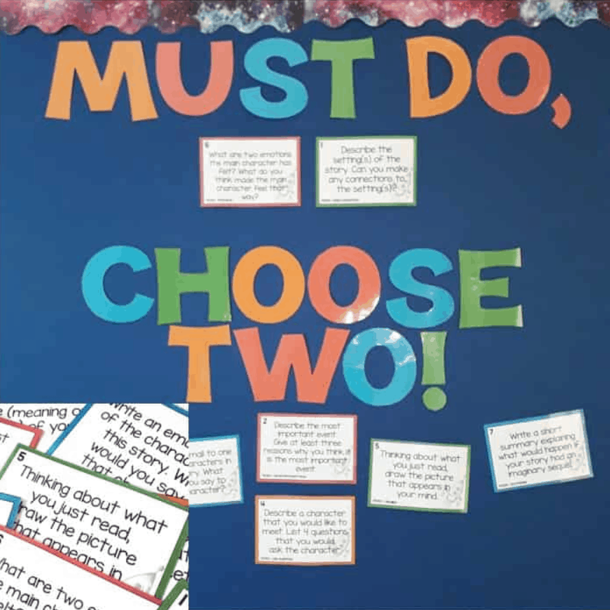 Using Must Do, Choose Two Activities in Your Classroom.