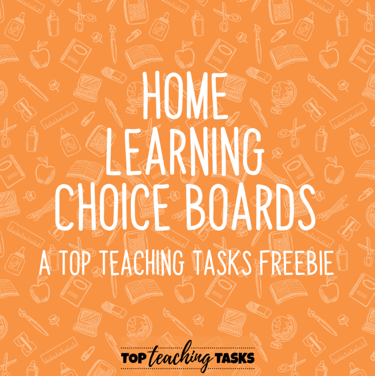 Home Learning Choice Boards