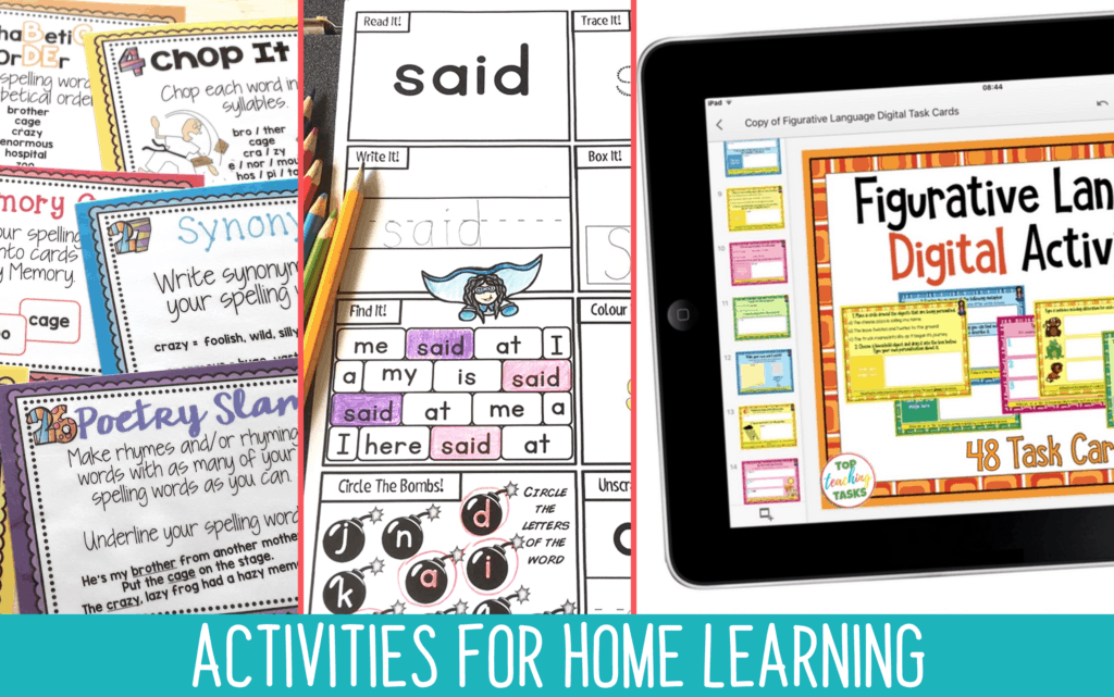 Learn at home - online teaching tools for teachers 