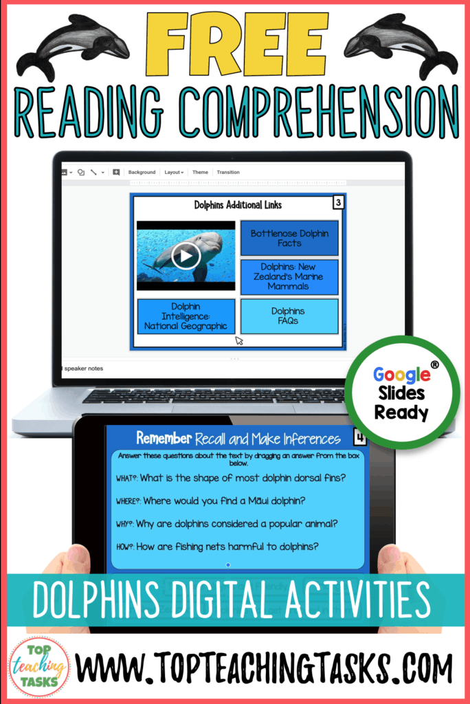 Free Digital Reading Comprehension. With many of thrown into an unexpected period of distance learning, I wanted to highlight how my digital reading comprehension activities can help your students maintain and improve their reading skills. I've put together a free activity so you can trial Digital Reading Comprehension for Distance Learning. Help your elementary students and primary students to practice reading comprehension skills. Covid-19 Coronavirus