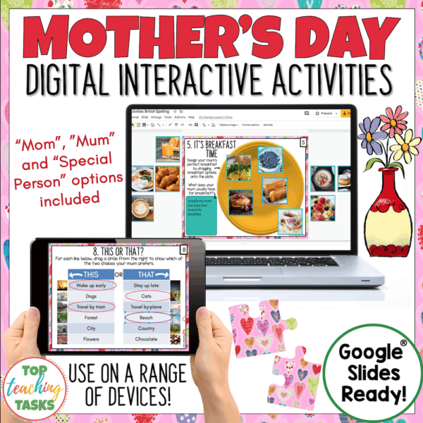 Mothers Day digital activity