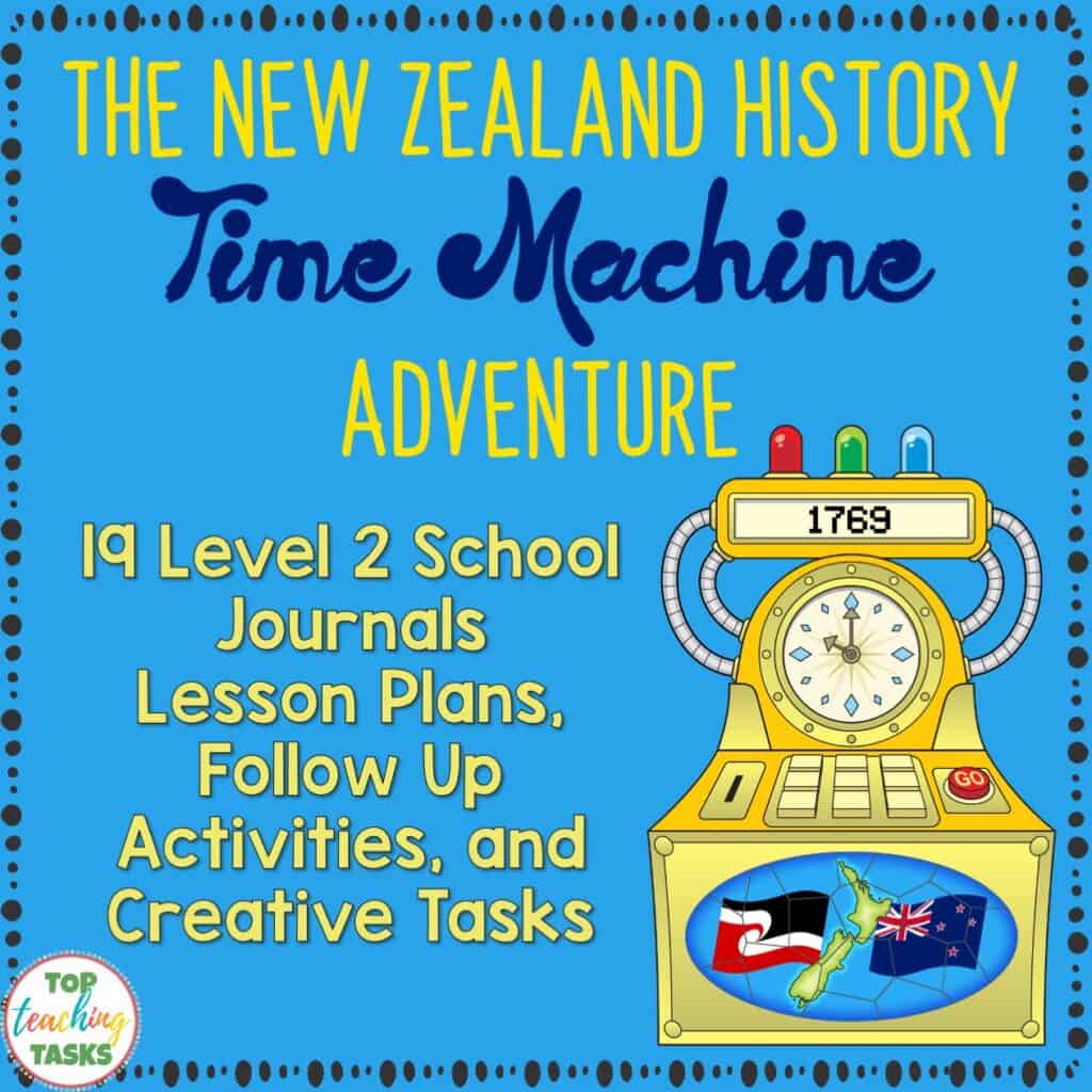 New Zealand History Reading Unit | NZ School Journal Time Travel ...