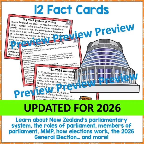 NZ Election and parliament puzzle b NZ Election and parliament puzzle b