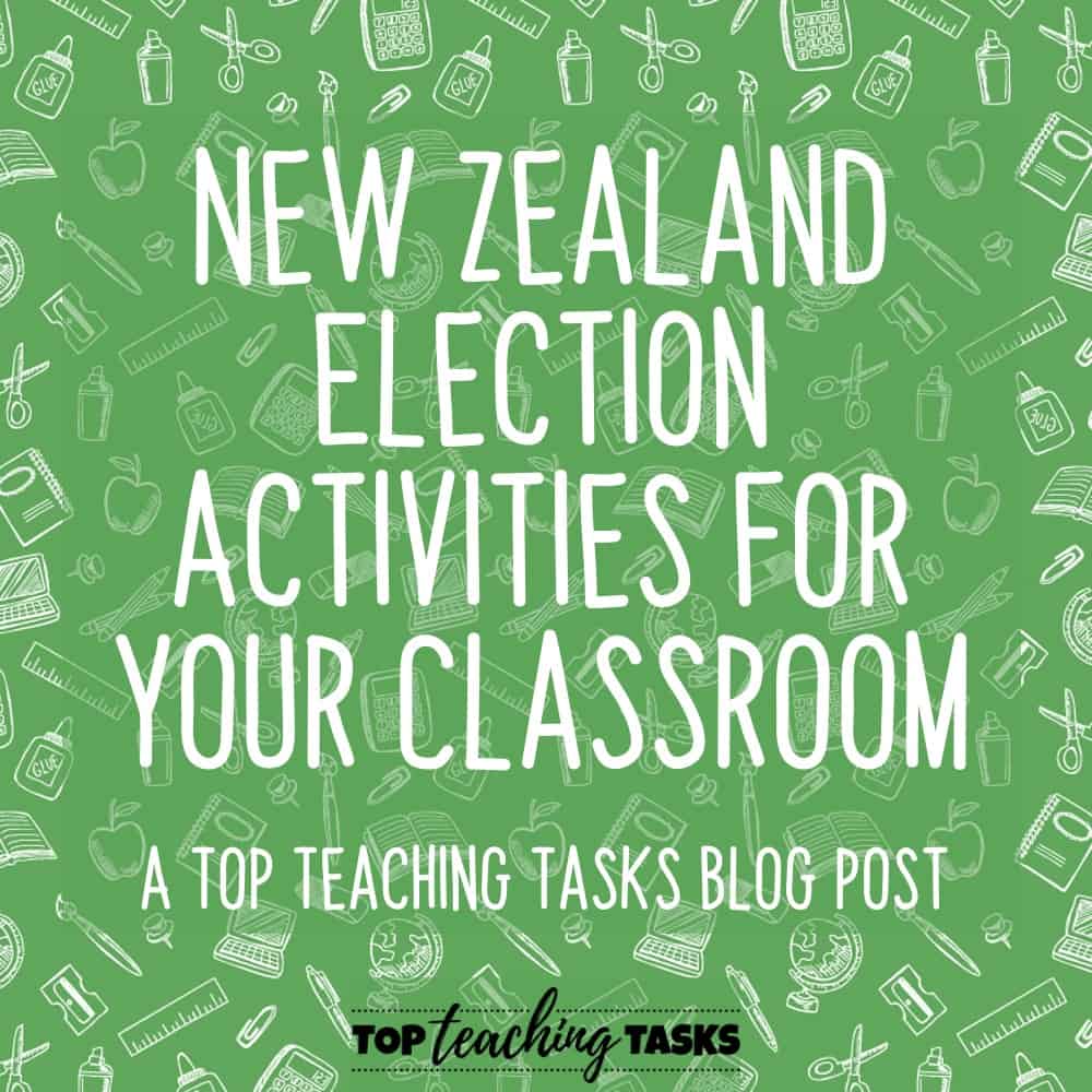 New Zealand Election Activities for your Classroom Top Teaching Tasks