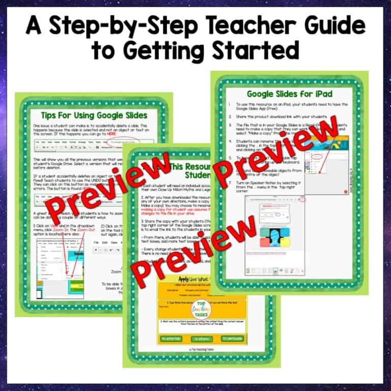 The Solar System Digital Reading Comprehension Google Slides | Distance ...